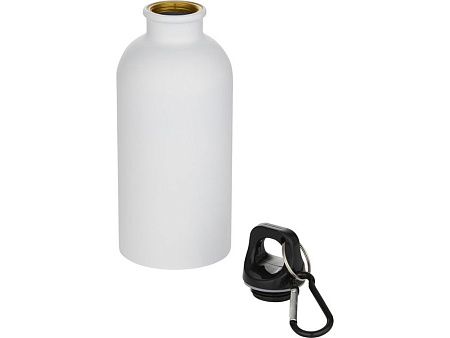 Бутылка для воды «Oregon», переработанная сталь, 400 мл