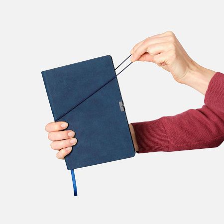 Ежедневник In Velour недатированный, черный