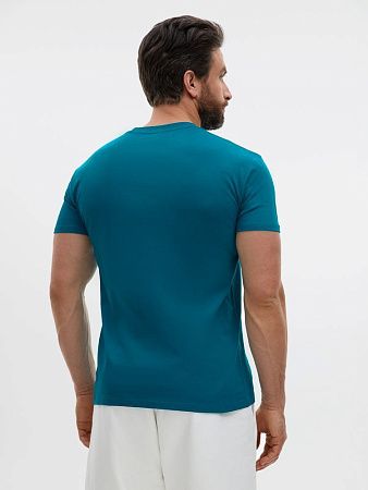 Футболка унисекс Regent 150, винтажный синий, размер 3XL
