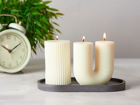 Набор свечей на подставке «Aris»