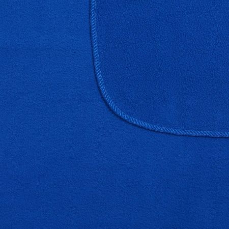 Флисовый плед Warm&Peace XL, ярко-синий