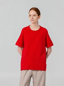 Футболка унисекс Vozduh 1.0, синяя под нанесение