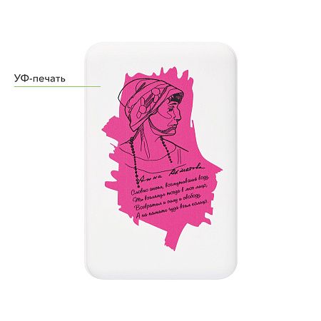 Внешний аккумулятор Largo PD 5000mAh с функцией беспроводной зарядки 15W, белый