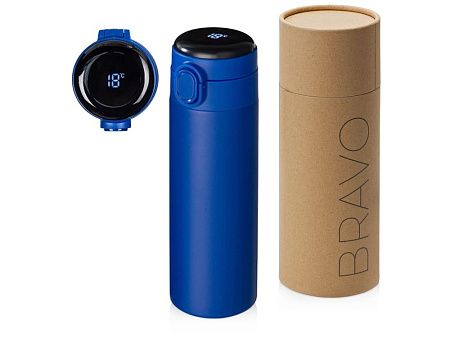 Вакуумная термокружка с индикатором и медной изоляцией «Bravo», тубус, 400 мл