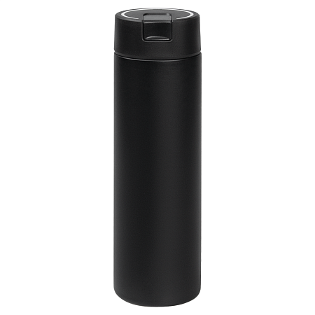 Термос стальной Positano, 460 мл, черный, матовый