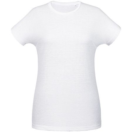 Футболка женская для сублимации Magma Women, белая, размер L