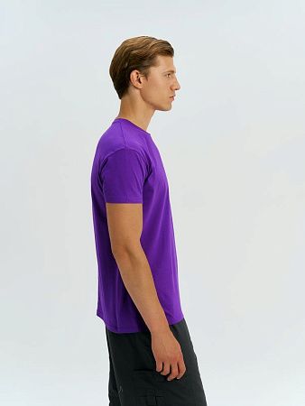 Футболка унисекс Regent 150, темно-фиолетовая, размер XXS