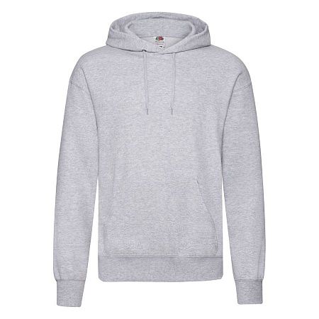Толстовка "Classic Hooded Sweat", серый меланж_L, 80% х/б, 20% п/э, 280 г/м2
