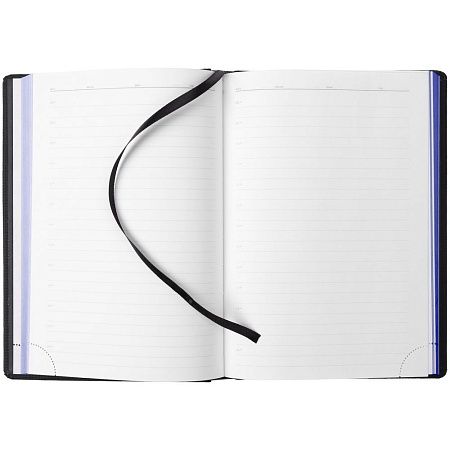 Ежедневник Mobile на заказ, недатированный, черно-оранжевый