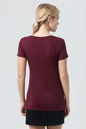 Футболка женская Martin Women, бордовая, размер XS