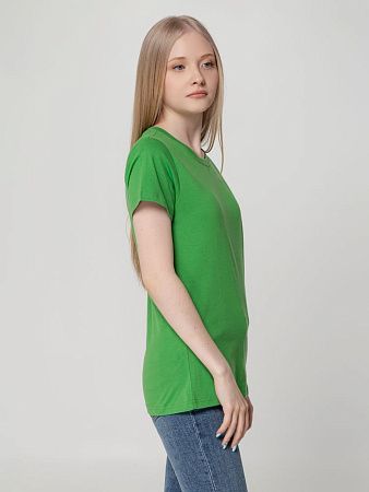 Футболка женская T-bolka Lady, ярко-зеленая, размер S