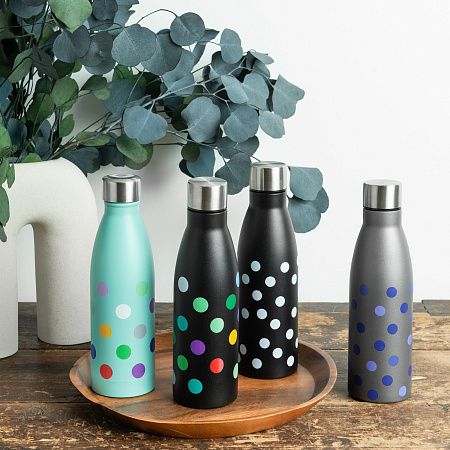 Термобутылка вакуумная герметичная Fresco, черная