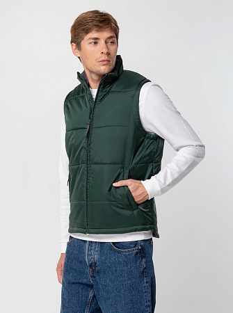 Жилет Warm зеленый, размер S