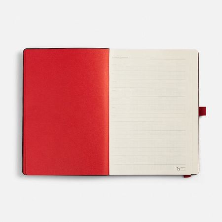 Ежедневник Peel Flex, недатированный, красный
