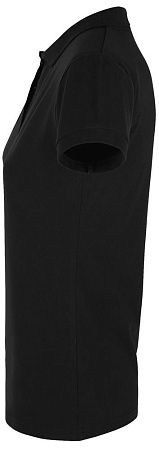 Рубашка поло женская Perfect Women 180 черная, размер XXL