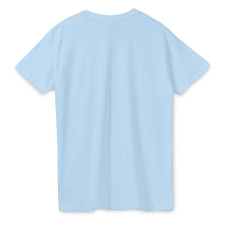 Футболка унисекс Regent 150, голубая, размер 4XL