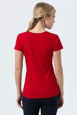 Футболка женская Metropolitan, красная, размер S