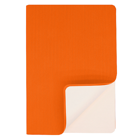 Ежедневник Flexy Happy Line А5, оранжевый, недатированный, в гибкой обложке