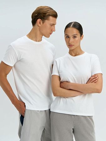 Футболка унисекс Regent 150, белая, размер XXS