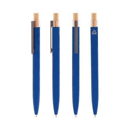 Ручка шариковая "Matt" с кнопкой из бамбука