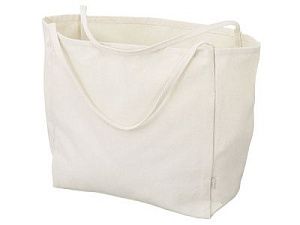 Шоппер-оверсайз «Grossbag» из переработанного хлопка, 340 г/м2, цвет: натуральный
