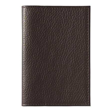 Обложка для автодокументов Leather Sky Flotter Sun из натуральной кожи, коричневая
