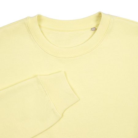 Свитшот унисекс Columbia, светло-желтый, размер S