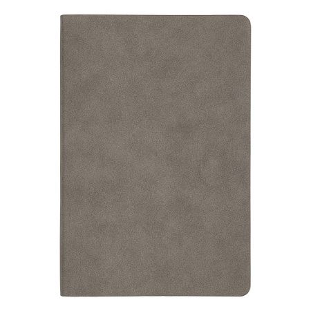 Ежедневник Flexy Nuba А5, cветло-серый, недатированный, в гибкой обложке