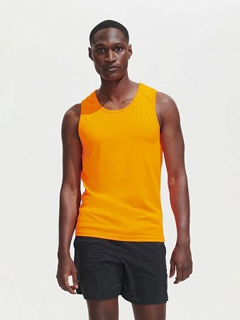 Майка мужская Sporty TT Men, оранжевый неон, размер 3XL