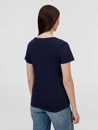 Футболка женская E150, черная, размер XS