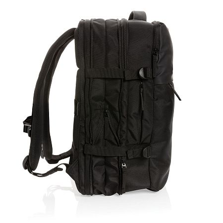 Рюкзак для путешествий Swiss Peak из rPET AWARE™ с регулируемым объемом, 15.6"