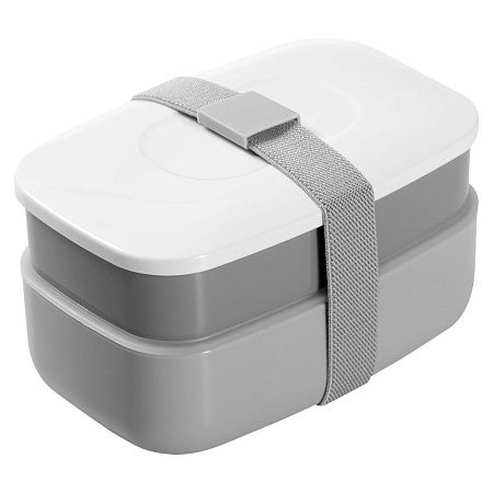 Набор ланчбоксов в термосумке Takk Mamma, серый