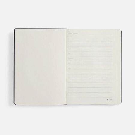 Ежедневник Urban Metal, недатированный, черный