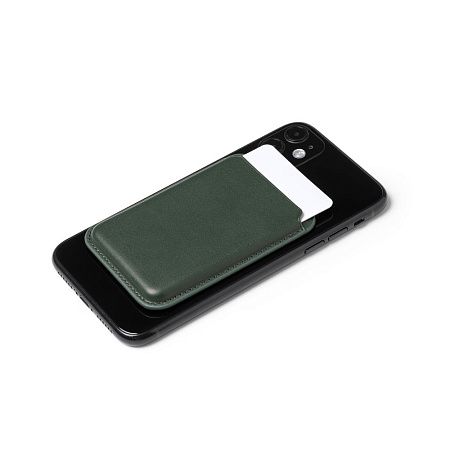 Магнитный держатель карт на телефоне WASAT, синий