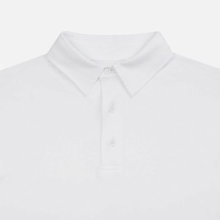 Рубашка поло унисекс Senti, белая, размер 4XL