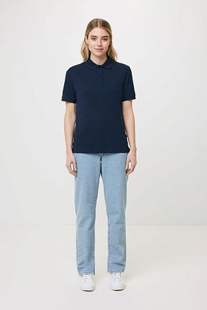 Рубашка поло Iqoniq Yosemite из переработанного хлопка-пике, унисекс, 220 г/м²