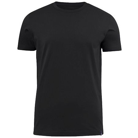 Футболка мужская American U, черная, размер S